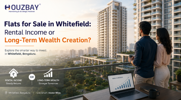 Flats for Sale in Whitefield: Rental Income or Long-Term Wealth Creation?